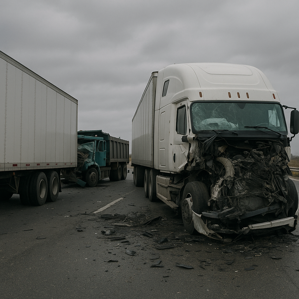 coping uncertainty severe truck crash illustration for Coping with uncertainty after severe truck crashes