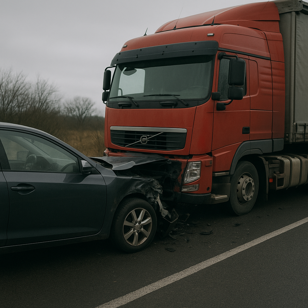 detached emotions truck accident illustration for Feeling detached from emotions after a truck accident