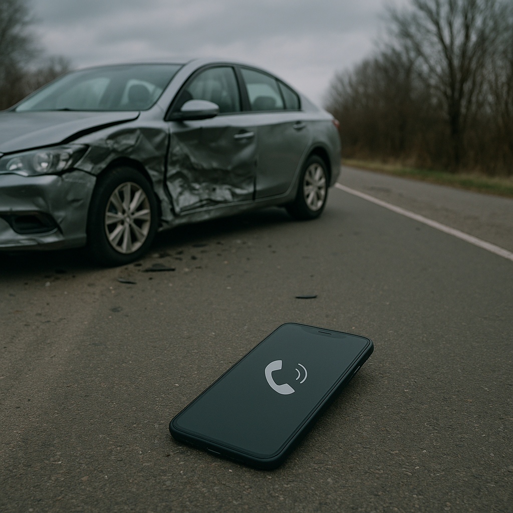 overwhelmed phone calls trauma illustration for Feeling overwhelmed by phone calls after accidents