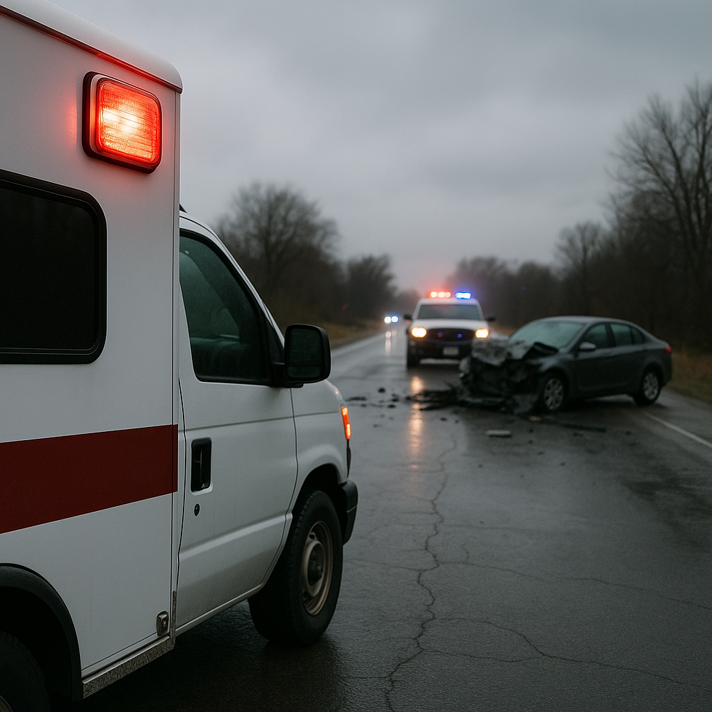 sirens trigger trauma illustration for Feeling triggered by sirens after accidents