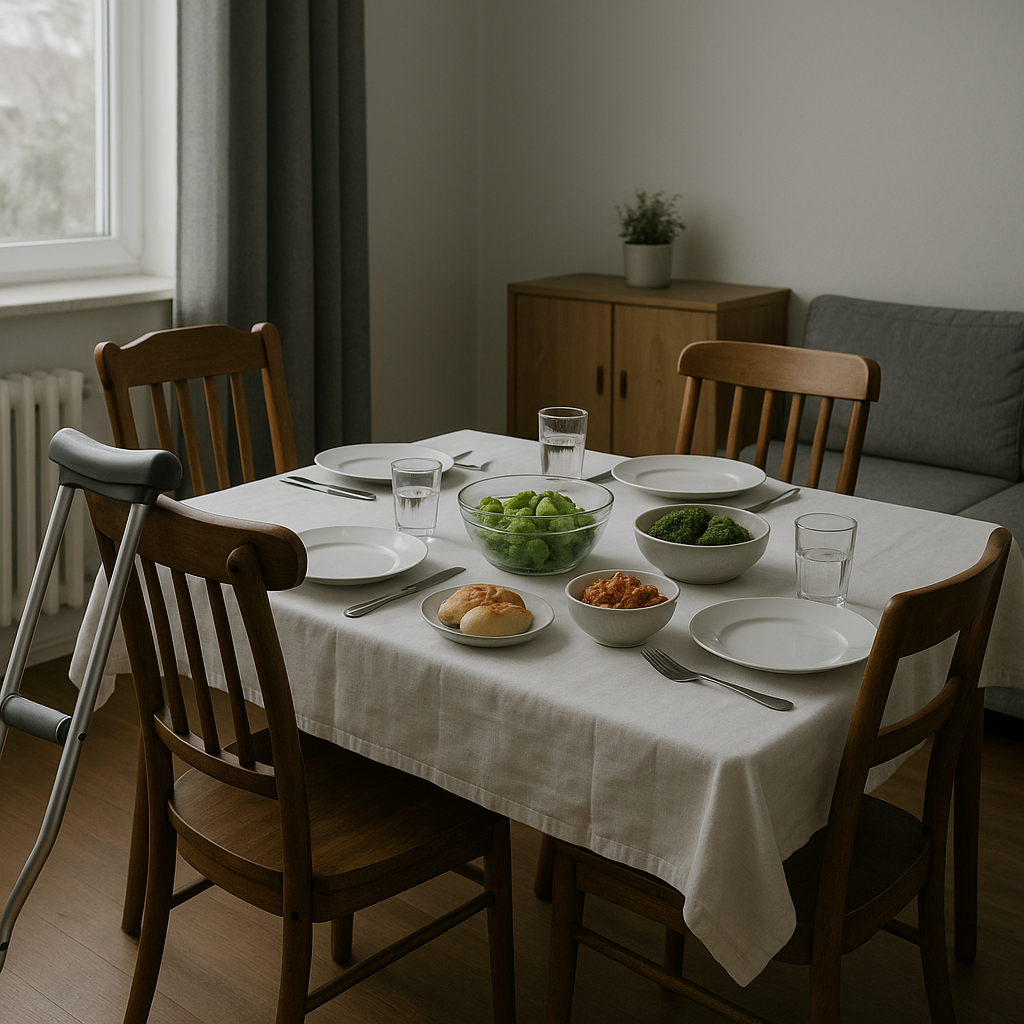 Illustration of How family meals change during recovery