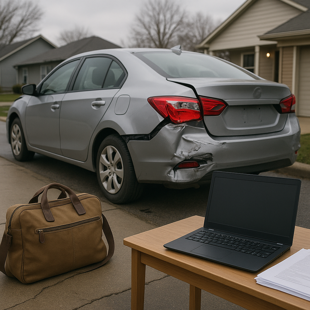 family job disruption accident illustration for How family members handle job disruption after accidents