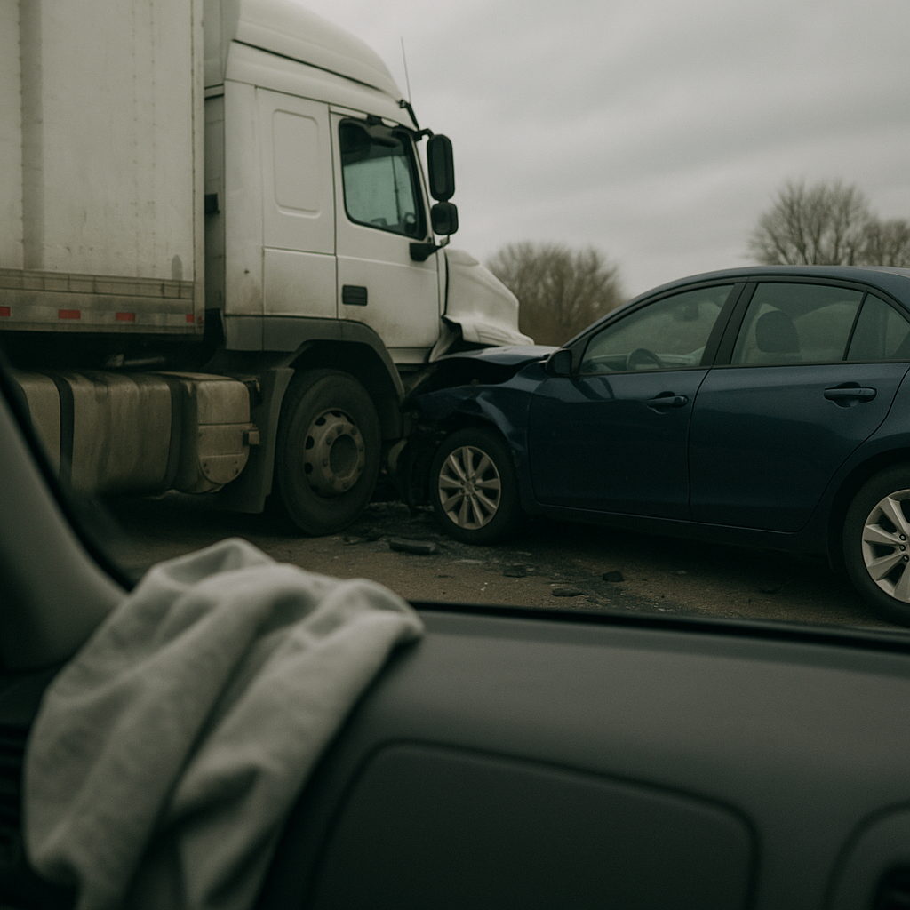 partner trauma after truck crash illustration for How partners experience trauma after a truck crash