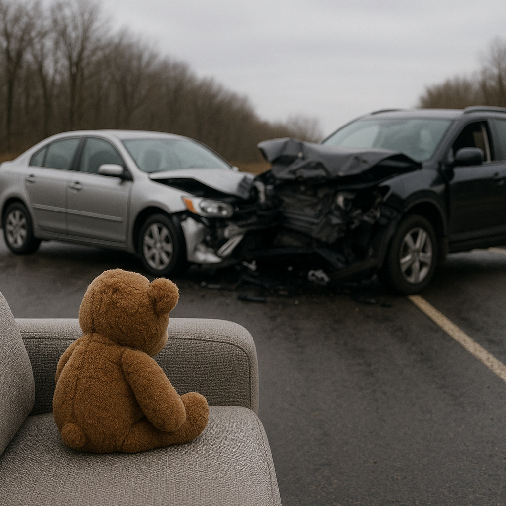 Illustration of How trauma affects relationships after accidents
