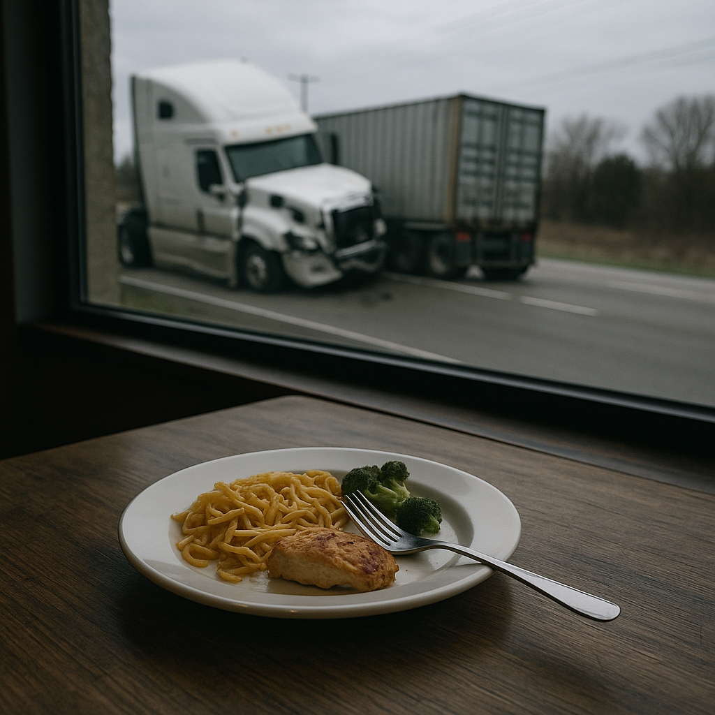 loss of appetite semi truck accident illustration for Loss of appetite after a semi truck accident