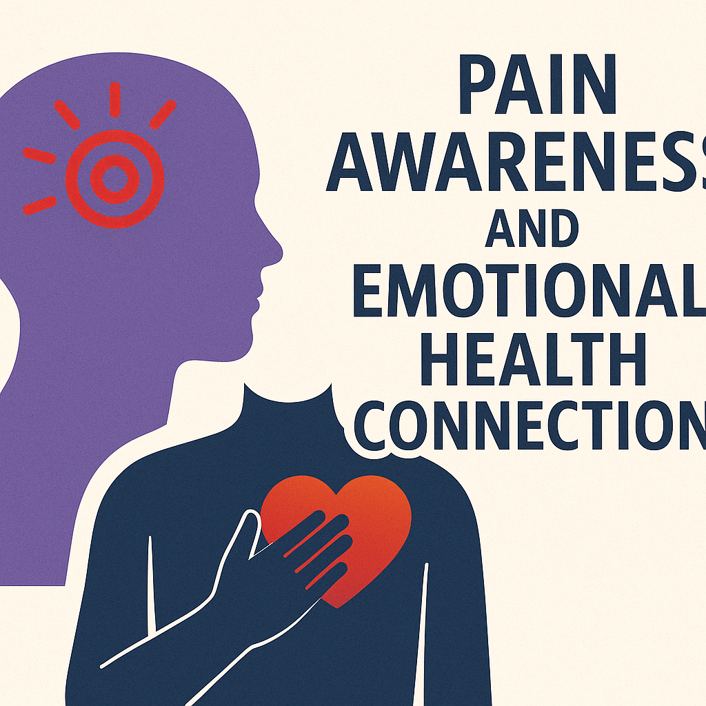 pain emotional health connection illustration for Pain awareness and emotional health connection