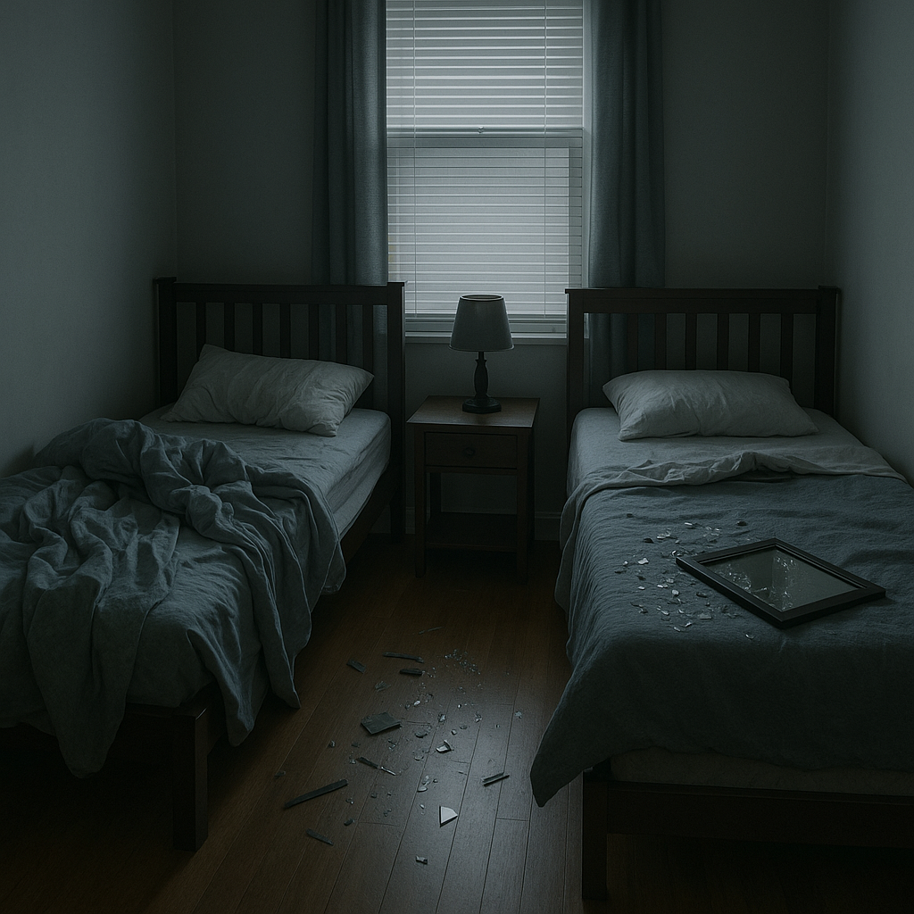 shared bedroom sleep disruption illustration for Sleep disruption in shared bedrooms after accidents