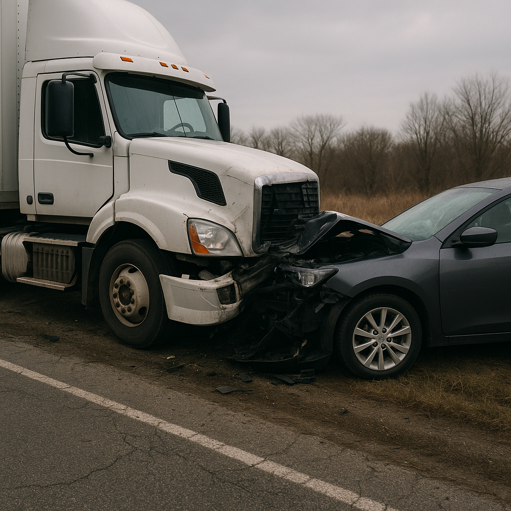 emotional survival truck accident illustration for Understanding emotional survival after truck accidents