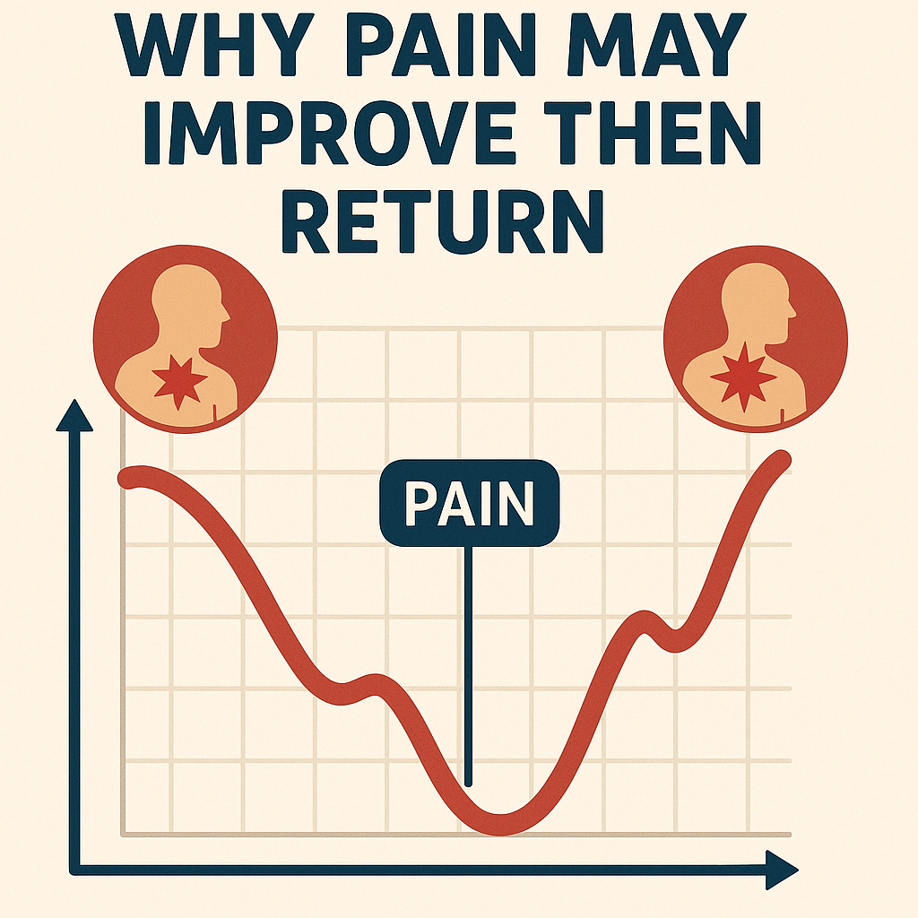 pain improves then returns illustration for Why pain may improve then return