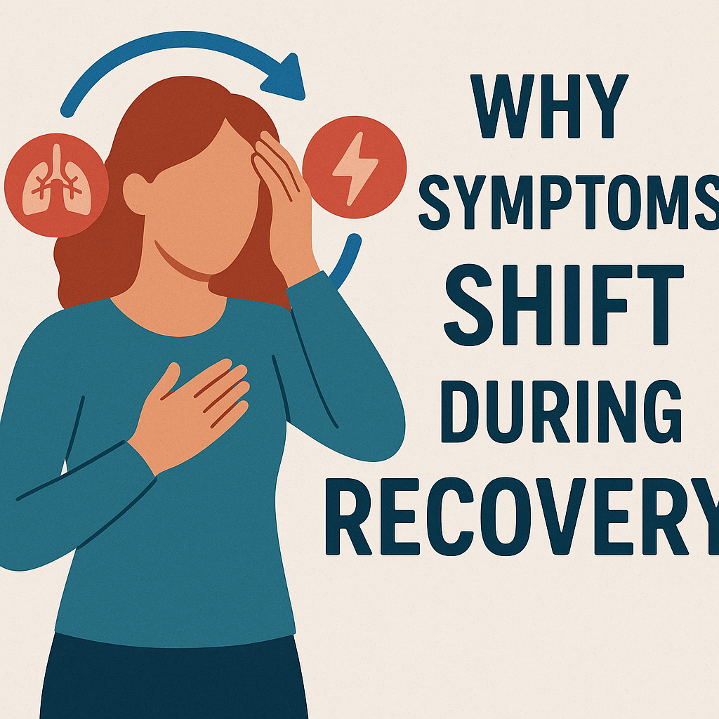 Illustration of Why symptoms shift during recovery