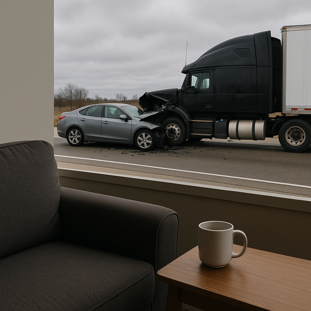 daily coping evolves severe truck accident illustration for How daily coping evolves after severe truck accidents