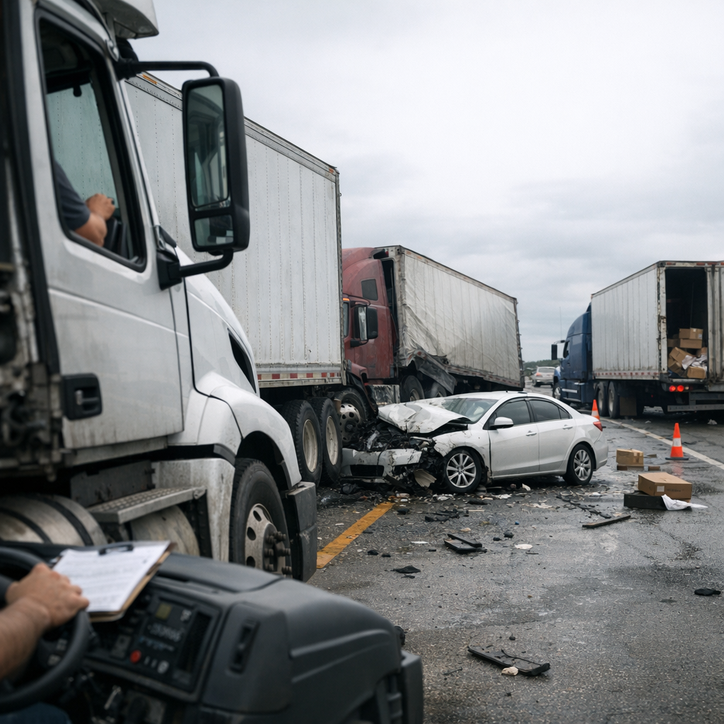 trucking pressure accidents illustration for How trucking company pressure leads to accidents