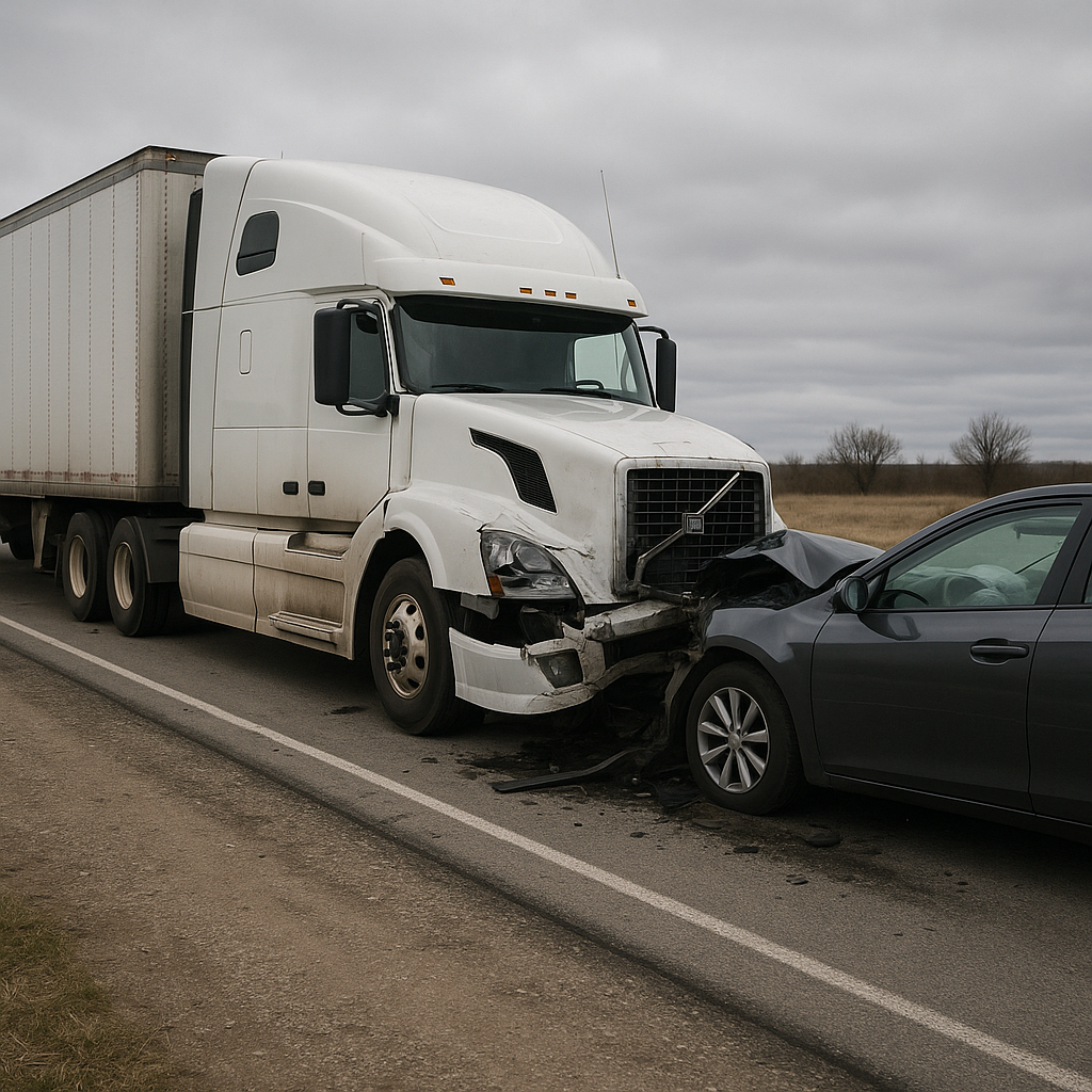 feel nothing after semi truck crash illustration for Is it normal to feel nothing after a semi truck crash