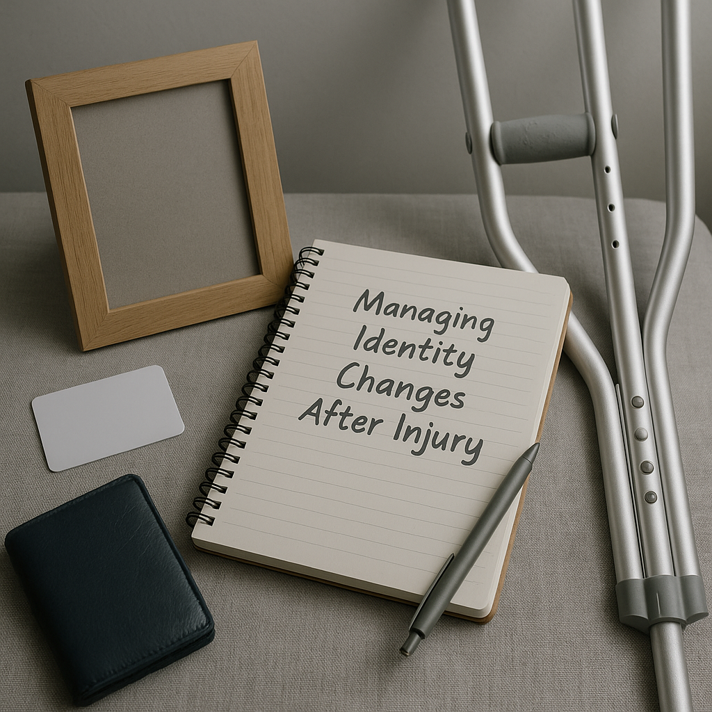 managing identity changes after injury illustration for Managing personal identity changes after injuries