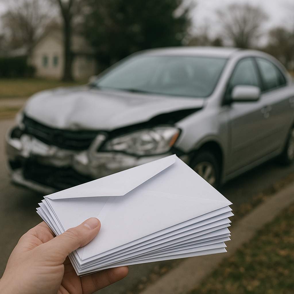 anxious opening mail after crash illustration for Why do I feel anxious opening mail after the crash