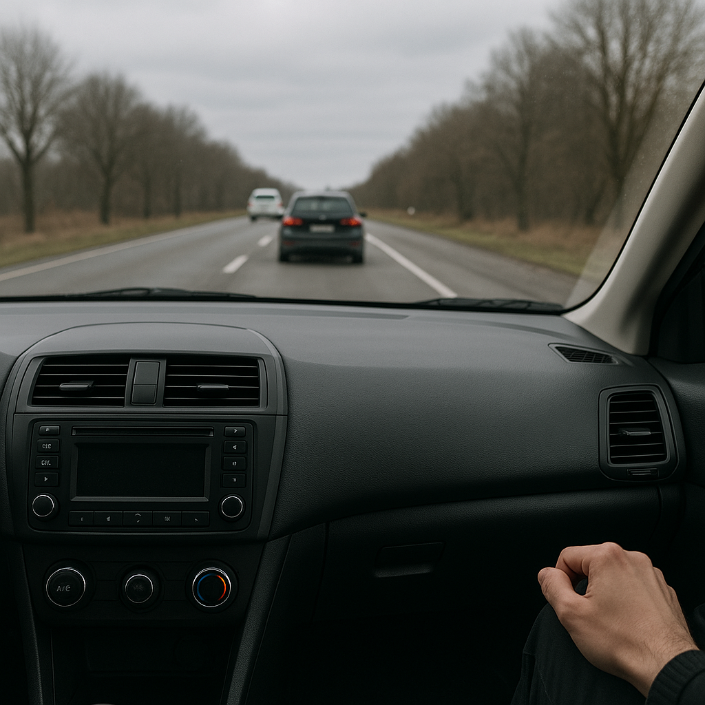 Illustration of Why do I feel anxious when someone else drives