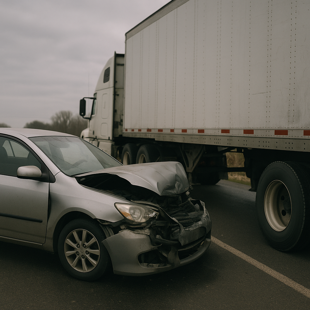 guilty after being hit by semi truck illustration for Why do I feel guilty after being hit by a semi truck