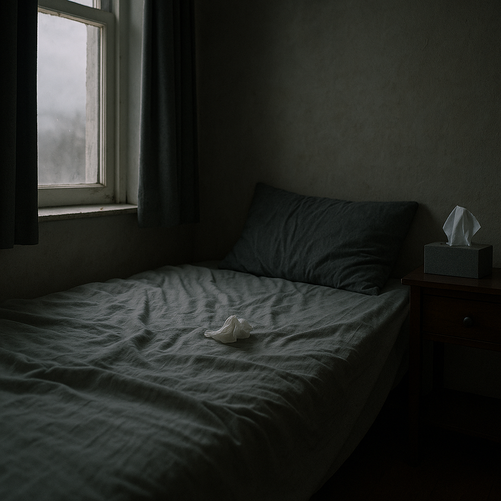 crying when alone after trauma illustration for Why do I feel like crying when I’m alone