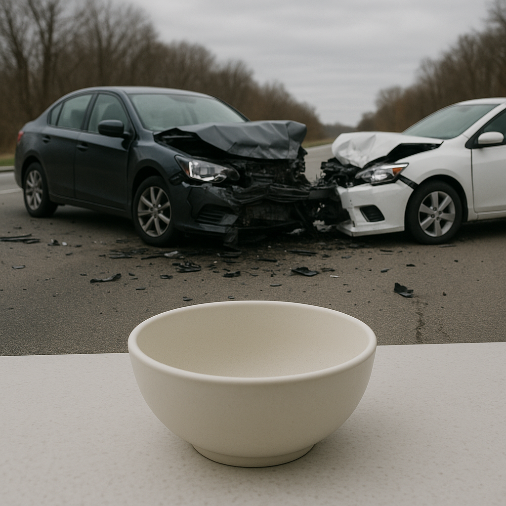 nauseous stressed about crash illustration for Why do I feel nauseous when I’m stressed about the crash