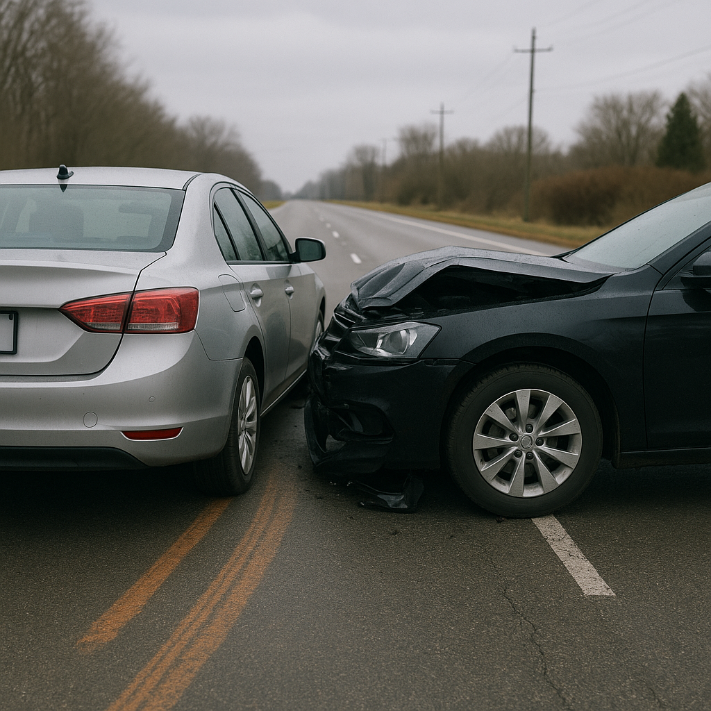 unsafe sudden braking after crash illustration for Why do I feel unsafe when cars brake suddenly