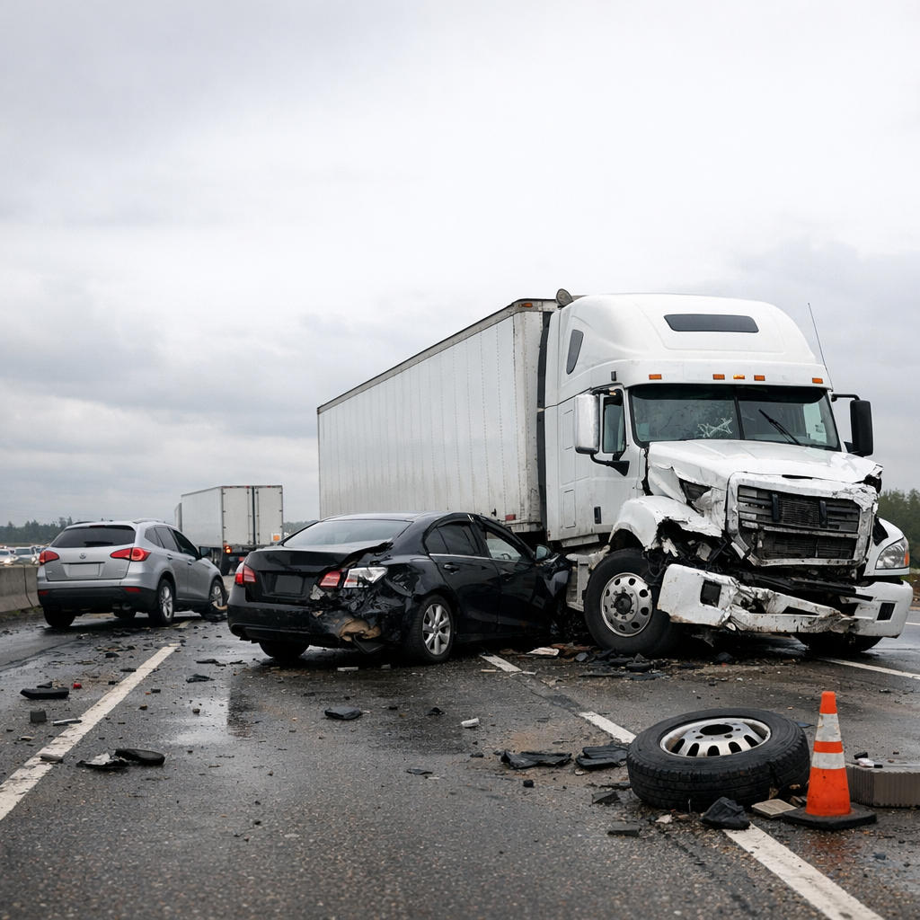 increase in truck accidents illustration for Why trucking accidents continue to rise